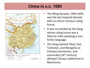 China In AD 1580