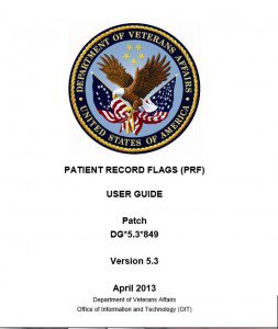 VA Patient Record Flags