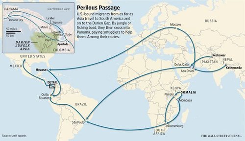 PanamaRouteIllegalsAmerica-wsj1