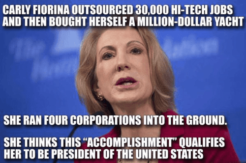 Fiorina-outsourcing