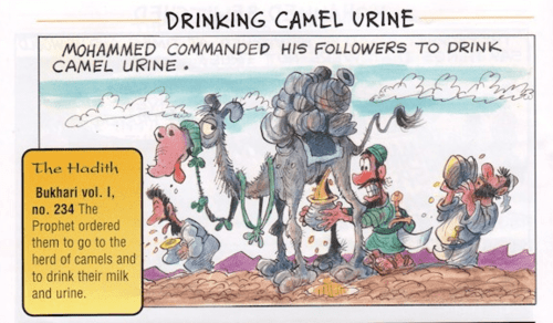 MohammedCamelUrineComicHadith