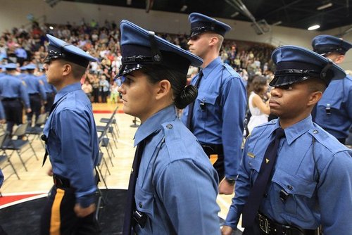 They're part of the "most diverse cllass in history" for the NJ State Police.