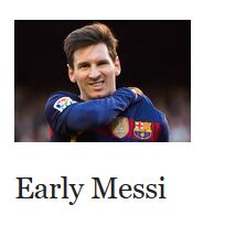 earlymessi