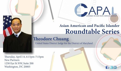 Imagine Judge Chuang was white, and spoke at an American Renaissance conference. Then we might see some impeachment!