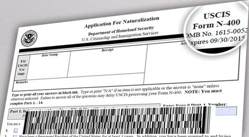 N-400, Application for Naturalization