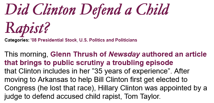 Did_Clinton_Defend_a_Child_Rapist