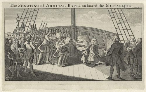 The Execution of Admiral Byng, 14 March 1757