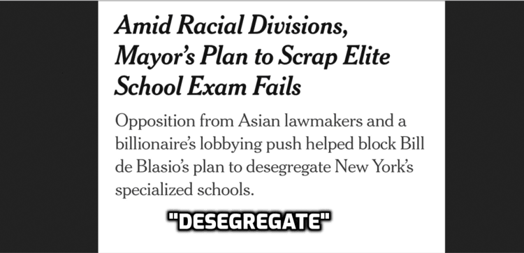 desegregate