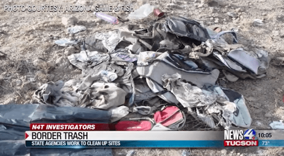 ArizonaBorderTrashMay2019-KVOA-Tucson_1_